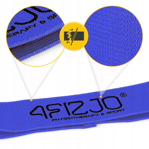 Резинка для фітнеса  4FIZJO Flex Band 11-15 кг Blue - фото №2